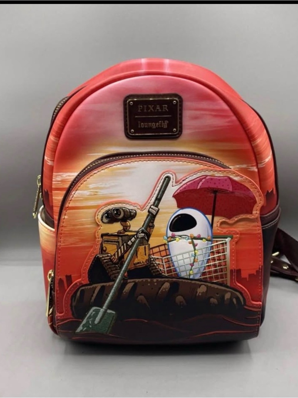 Loungefly Disney Pixar WALL-E with EVE Mini Backpack